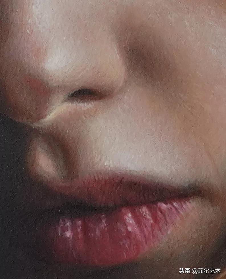 安妮·罗达!法国画家安妮·罗达超高清、超写实人物油画作品欣赏