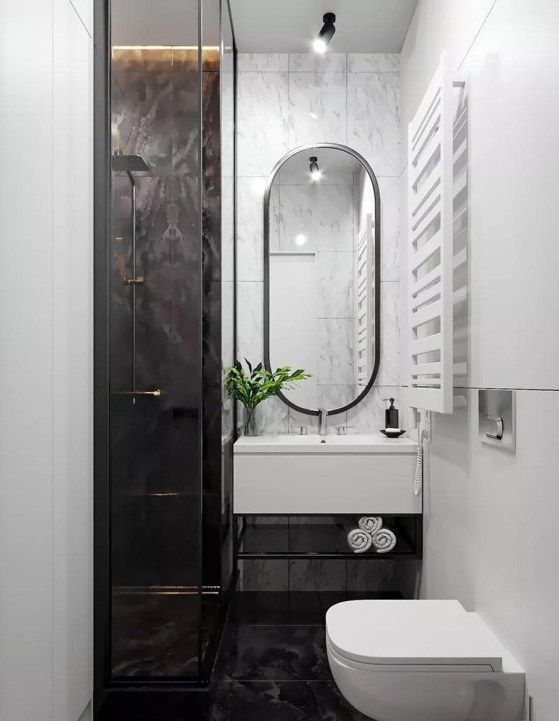 洗手盆|卫生间的10个设计原则，让小卫生间装出豪宅的大气感！