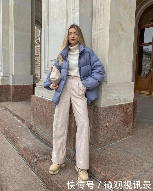 该穿羽绒服了!小个子冬天穿这4款最好看!最显高!最保暖