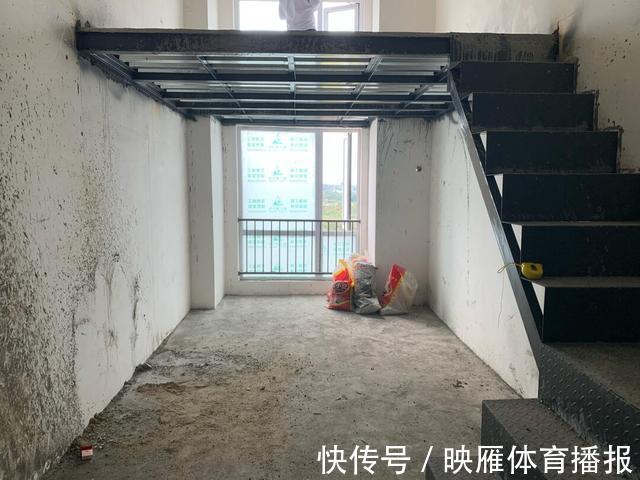 夹层|Loft小公寓装修改造,用板材搭出小夹层,32㎡能做两房两厅