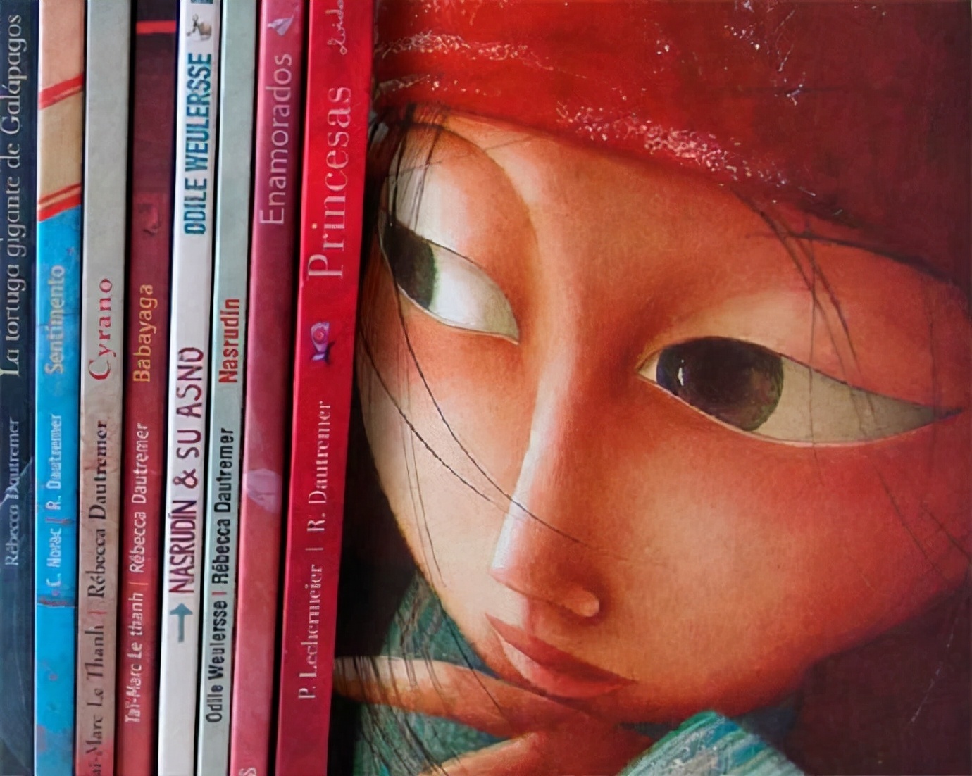 海贝卡·朵特梅-!插画师海贝卡·朵特梅-喜欢用不透明水彩作画,人物造型充满想象力并带有诡异气质