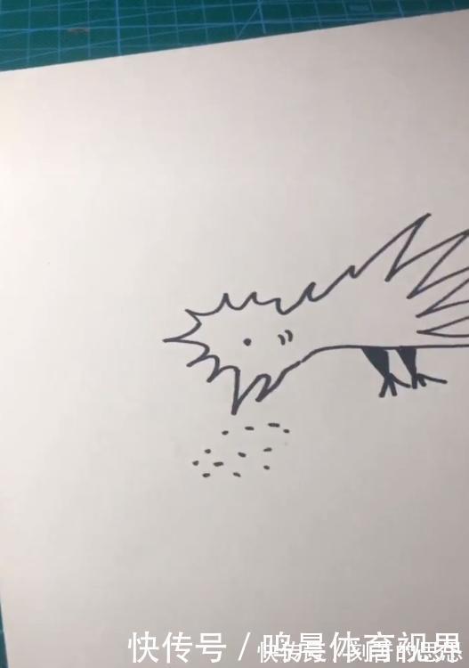 凤凰&美术生自称画凤凰,起笔很潇洒,画风一转懵圈了,网友:神仙脑洞