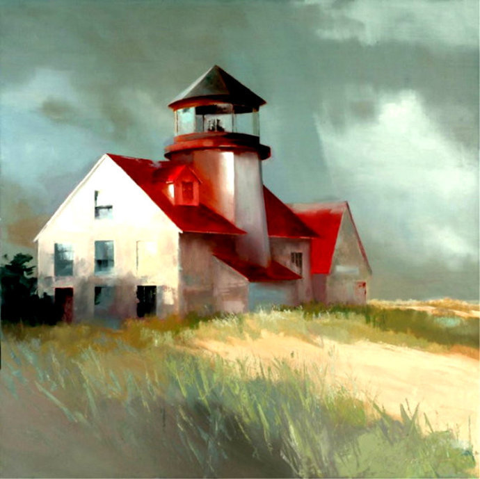 英伦风光@明快自然的英伦风光:画家保罗·斯通的绘画作品欣赏