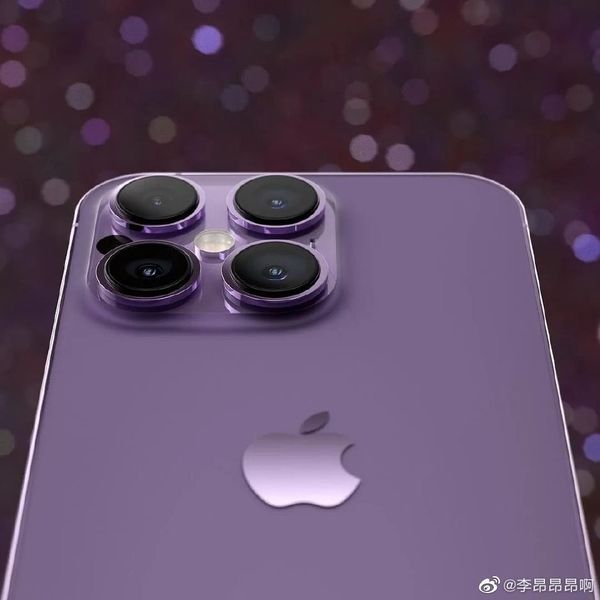 3d|无刘海！苹果iPhone 14最新概念渲染图曝光：刘海消失，后置四摄