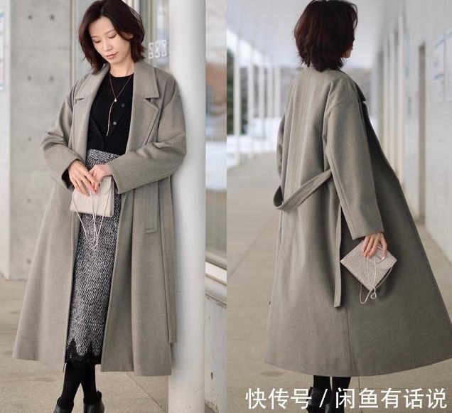 打底 过年了!这才是真正适合“阿姨辈”的大衣穿搭,简约大方还提气质