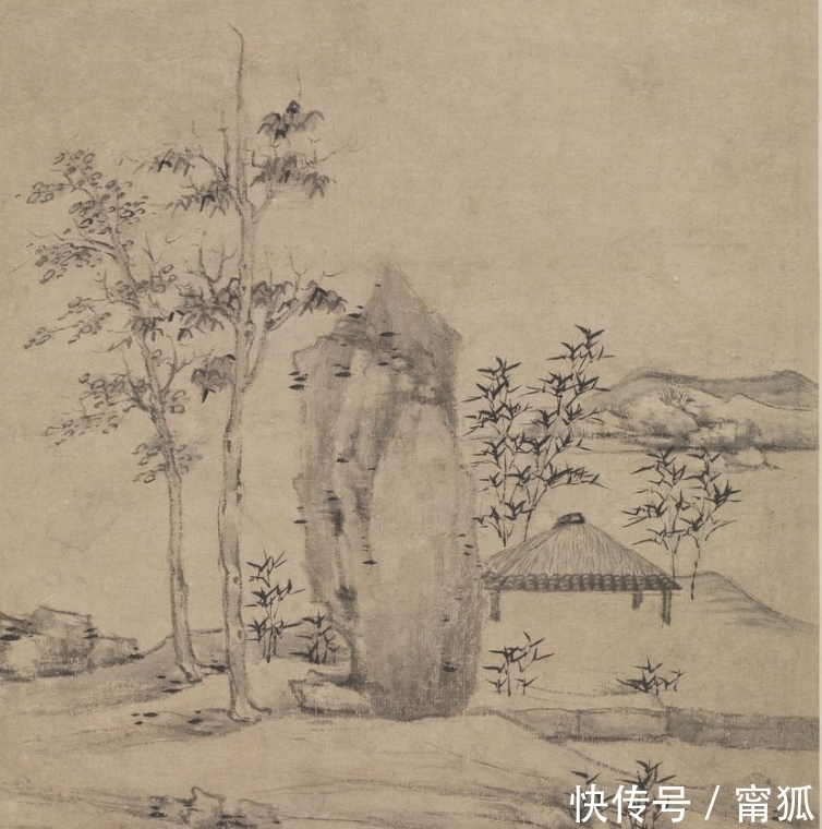 山水画@难以企及的元四家，在元朝压迫政策下选择隐居，山水画成后世经典