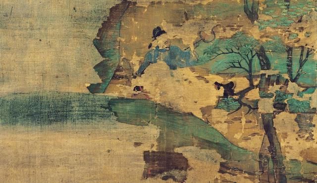 日本|日本平安时代唯一传世品--山水屏风画