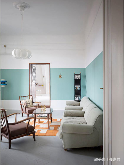北欧复式|120平北欧复式,把心情妆点成蓝色和白色,好好感知家的惬意