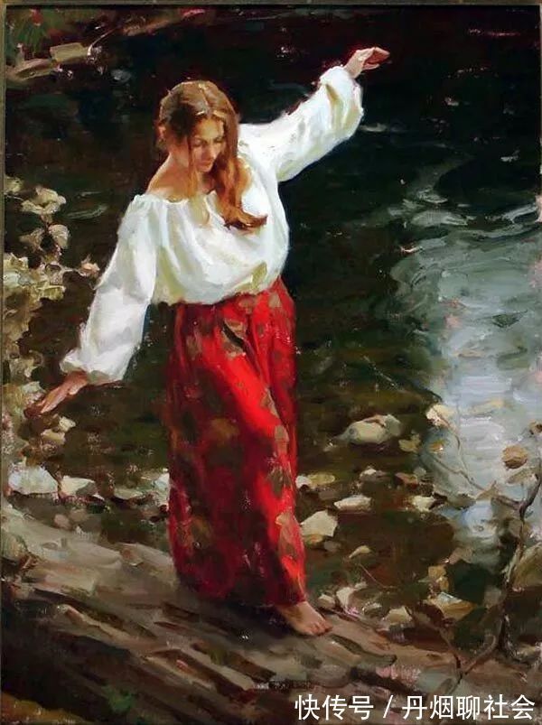 迈克尔·马尔姆!寻找生命中的光,70后印象现实主义画家迈克尔·马尔姆的油画