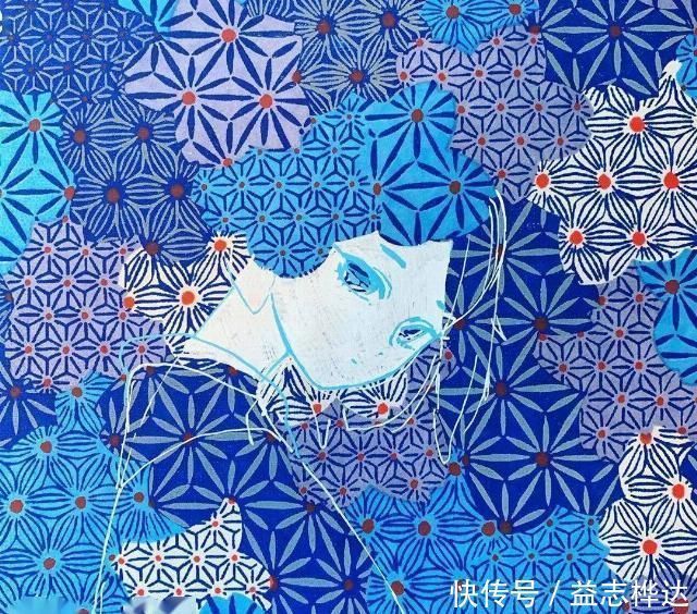 插画$哇马克笔画出水彩般效果,装饰感太强了,简单又漂亮,收藏