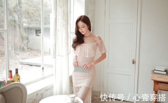 荷叶裙|女神孙允珠高清时尚搭配:腮红裸粉流萤斑驳霜露荷叶裙