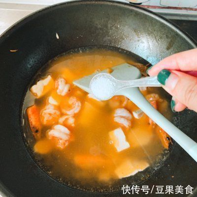 海虾|低脂超鲜黄瓜虾仁豆腐汤