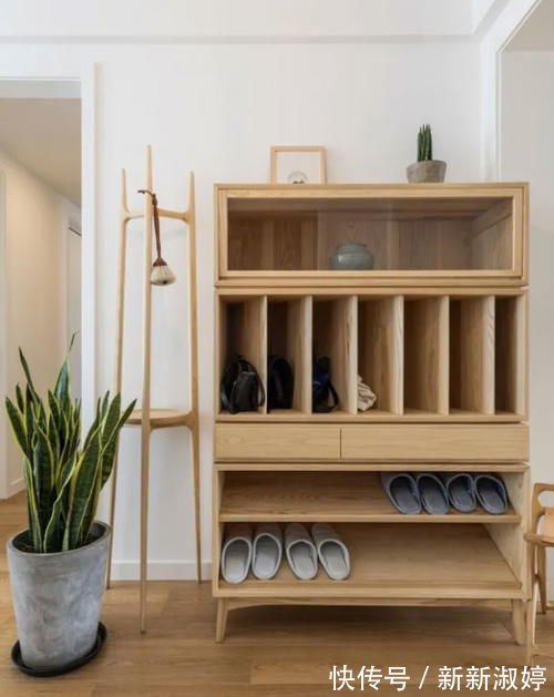 鞋柜|14套入户玄关装修设计,随便选一套照着装,效果好家人都喜欢!