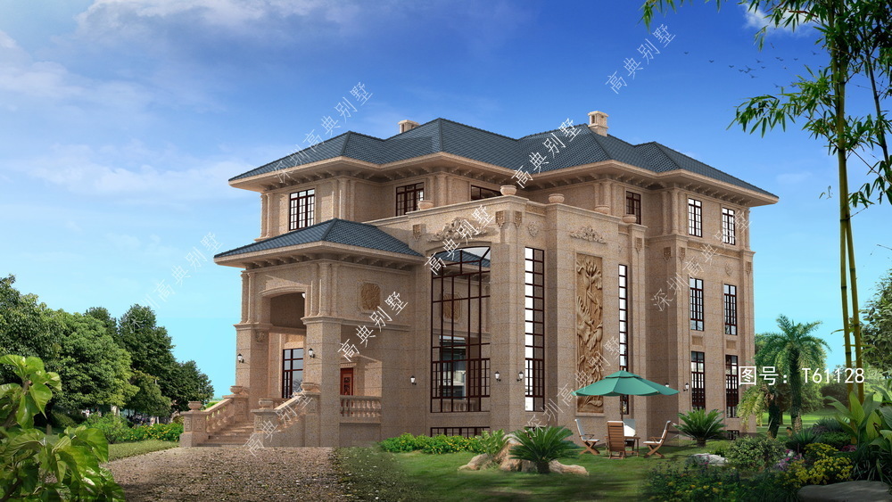 布局|简欧农村别墅,外观简洁大方,布局合理