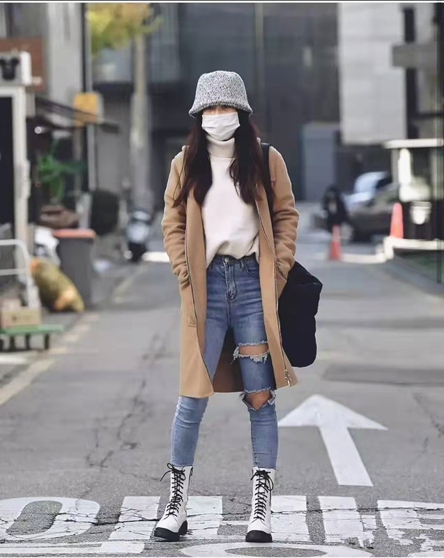 牛仔裤|韩国街头穿搭盘点 三大主流演绎简约时髦风