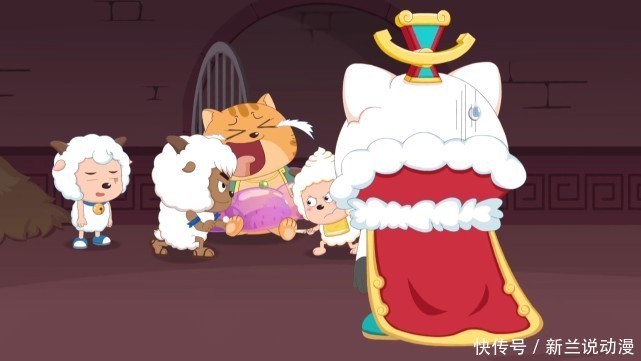 喜羊羊他们|喜羊羊与灰太狼,异国之旅各有收获,红太狼获闺蜜,福来心里苦