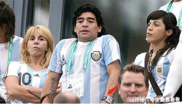 劳力士|马拉多纳生前也是个玩家!劳力士一次戴两块,穿衣花俏最爱PUMA