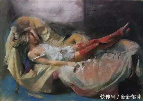 衬布#这位老画家笔下的人物身材,女人看了都羡慕!