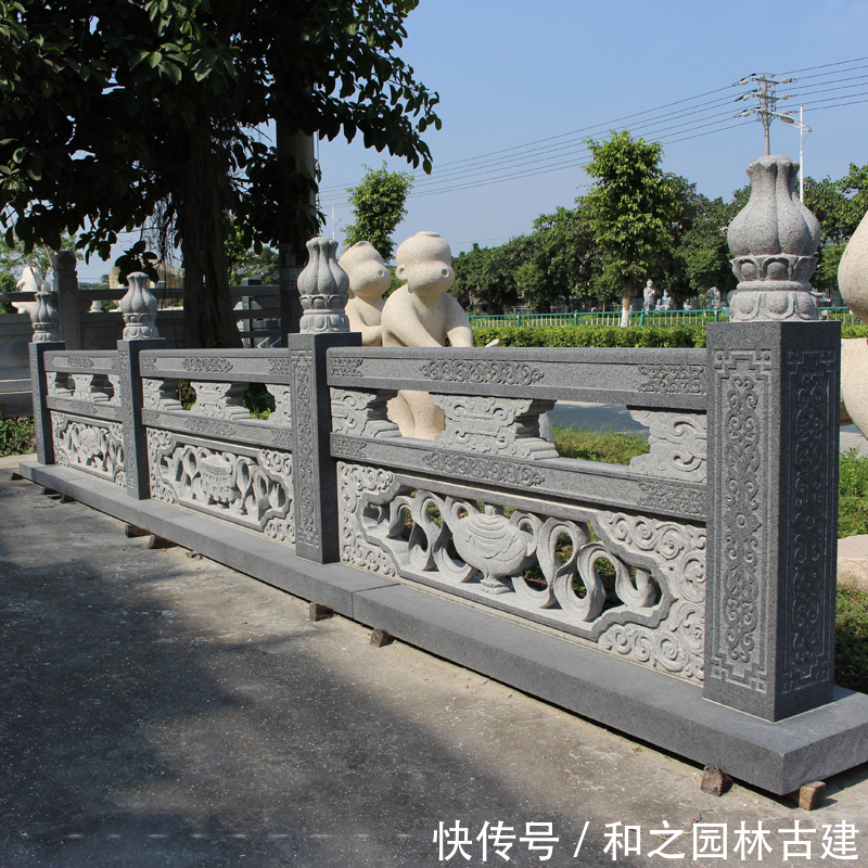 石雕栏杆|寺院石雕栏杆安装需要注意的问题
