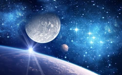 星系团 宇宙的大小超乎你的想象,银河系如同头发丝,地球更是完全看不见