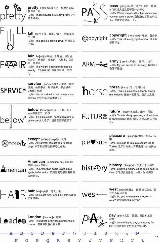 单词|图说英语:图解英语单词，透过图片积累单词