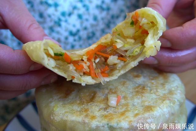  白菜|家常馅饼薄皮大馅怎么做，和面是关键，方法告诉你，在家也可以做