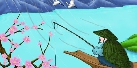 绿湾春@10首垂钓古诗词,充满诗情画意,尽显垂钓乐趣
