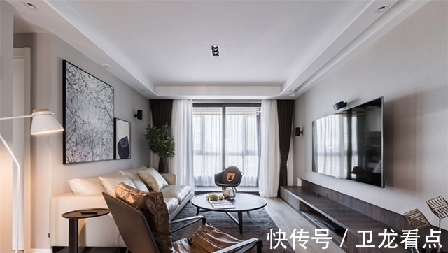 家居|匠工焕新打造128㎡舒适不失时尚的现代风,才是品质家居