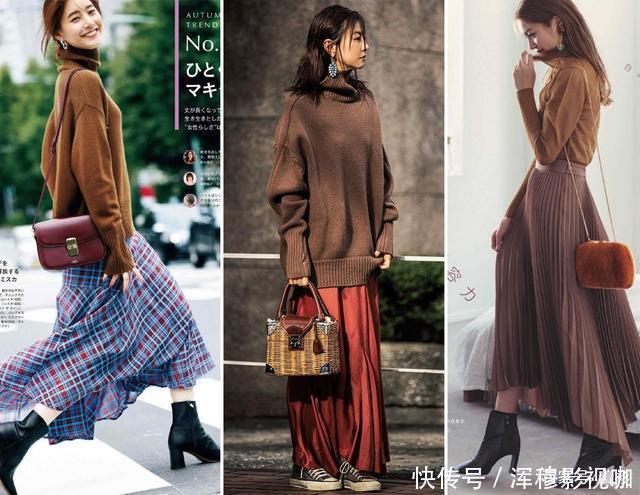 真正会穿衣的女人,冬天更爱穿暖色,这些实用搭配示范值得收藏