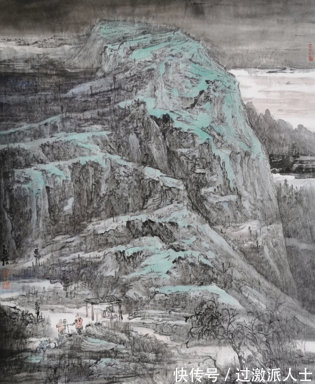 山林|山林丘壑,寂静大美|张永琦山水画