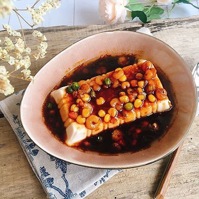 哆啦浇汁嫩豆腐