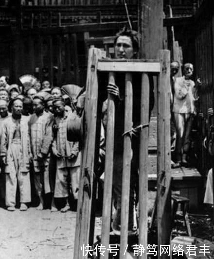 诡异|晚清5张诡异老照片:图1美女嫁给老外,图5面对死刑却面露微笑