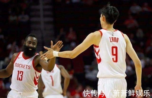 cb情商真高!哈登:周琦是我兄弟,只要他不断努力就能从NBL重返NBA