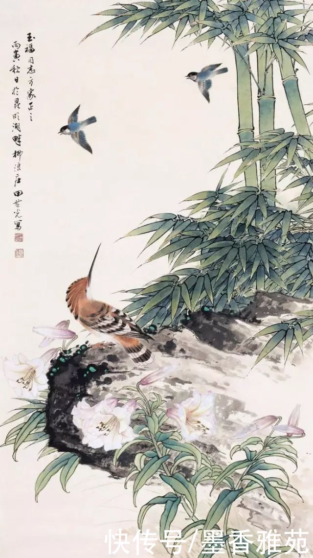 精品|太美了，艺术大师田世光精品花鸟画作品欣赏