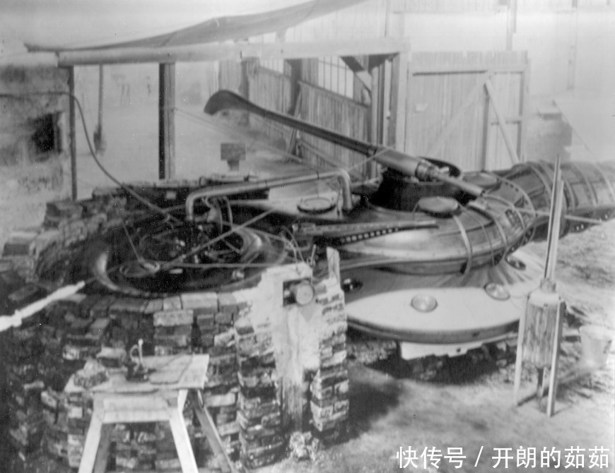 旋翼 100年前的神奇设计,只有一片旋翼的飞行器