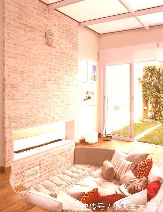 安装|下沉式客厅+壁炉,从国外火到国内,比东北大坑舒服,沙发也省了