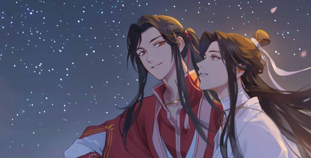 花城|《天官赐福》路透照,谢怜发型神还原佟湘玉,发型师能上点心吗?