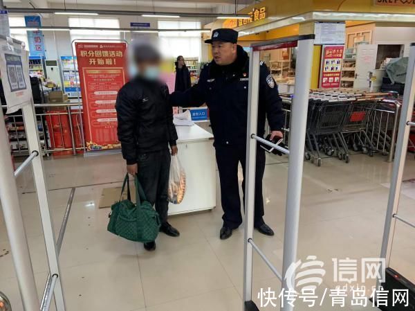 黄岛民警|六旬老人在超市突然晕倒 黄岛民警及时救助