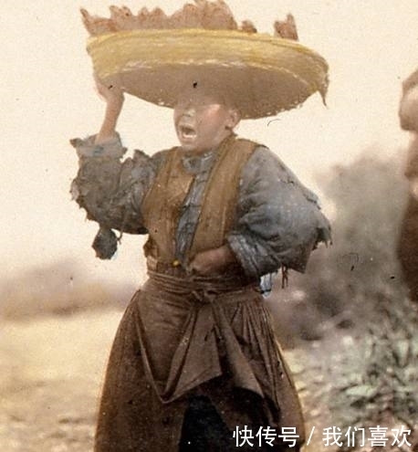 下乡|清朝罕见老照片:有钱人下乡出行架子大,很有气势!