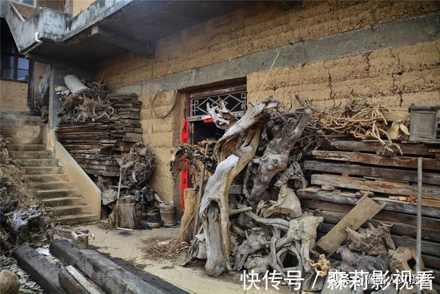 李大师|倔强老头潜心根雕30年,两层土楼堆满获奖作品,不卖钱甘守贫寒