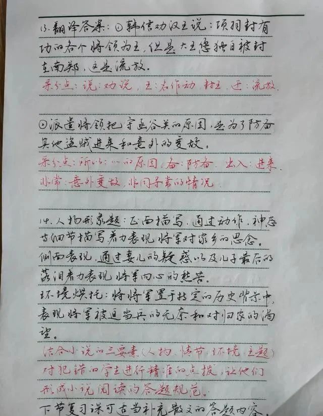 教师的期末复习计划，不仅安排得当，而且字迹行云流水，笔笔精彩