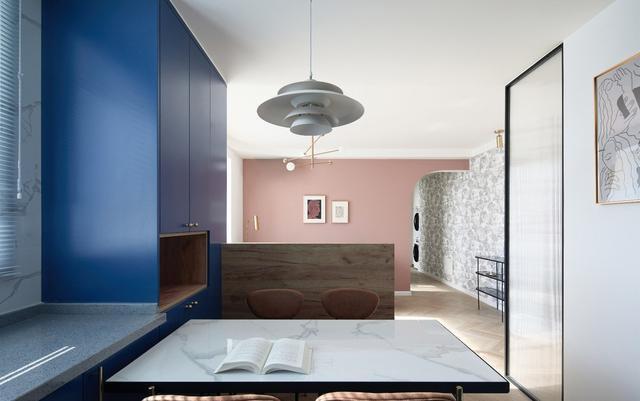 柜子|64㎡的小窝被他设计成128㎡的样子，全屋堪称教科书式装修，惊艳