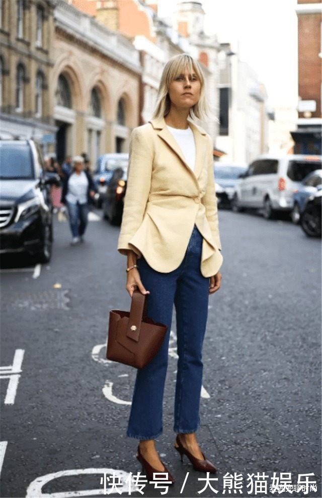 保暖|阔腿裤早烂大街了!秋冬最流行“奶奶鞋”,搭配九分裤保暖又洋气