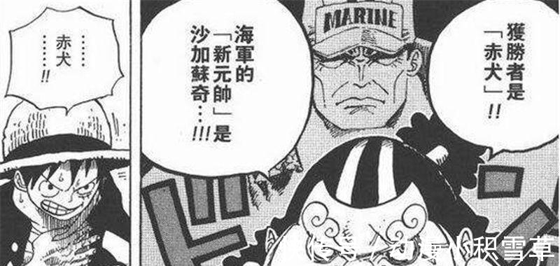 五老星|海贼王 赤犬隐瞒的秘密, 纹身大有来头, 青雉知道1个