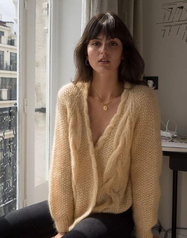 今年很流行“奶奶衫”,看似显老,穿上却很减龄,百搭不挑人