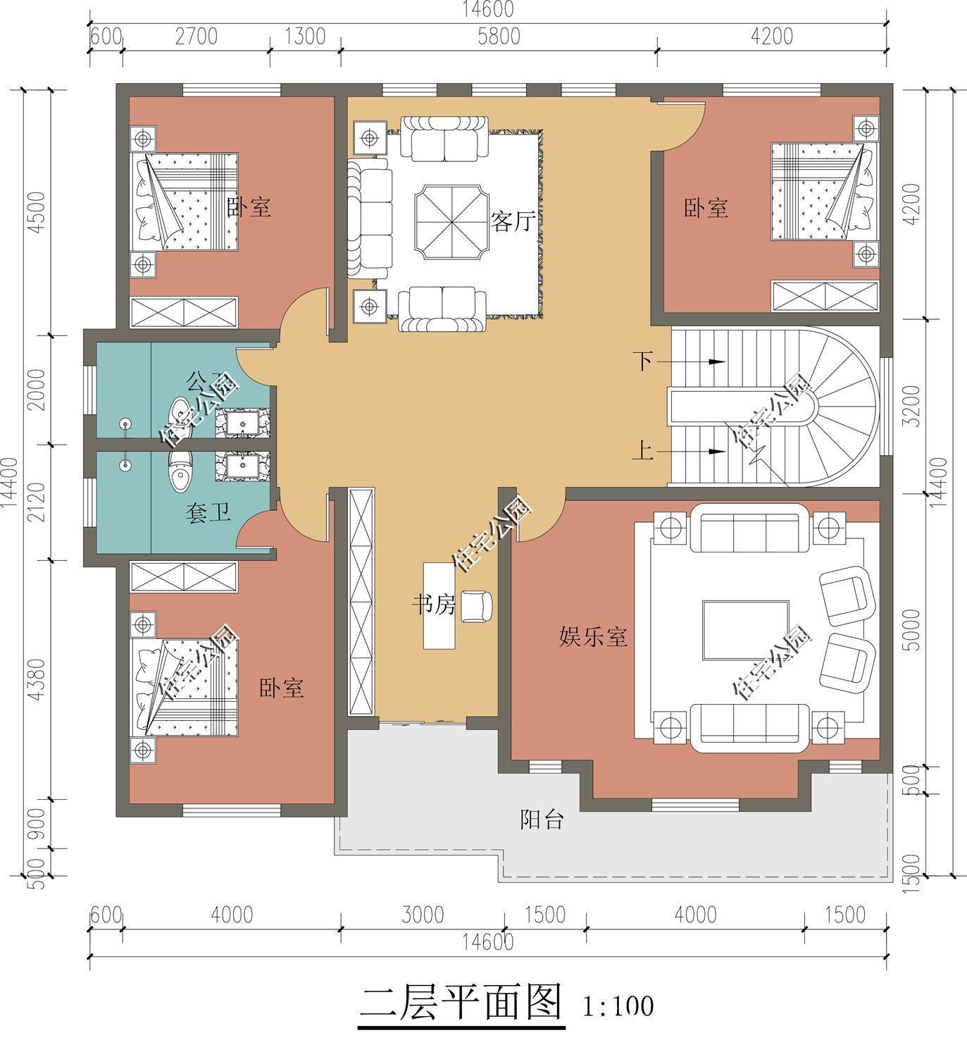 小知识|14×15温馨浪漫别墅,这才是2021年应该建的房子,如此精美大气