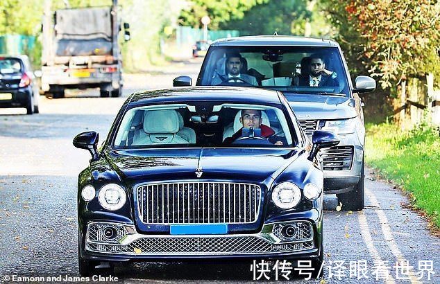 路虎|36岁C罗太气派，开200万宾利到训练场，俩保镖乘路虎跟随