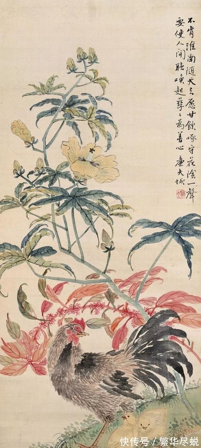 造诣#清代全能画家陆恢,作品之美,刷新你对绘画的认知!