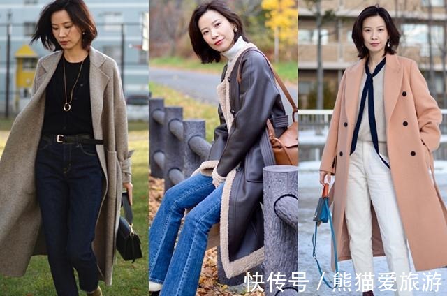 咖色 衣服在配不在多,秋冬季气质通勤穿搭示范,优雅高级又耐看!