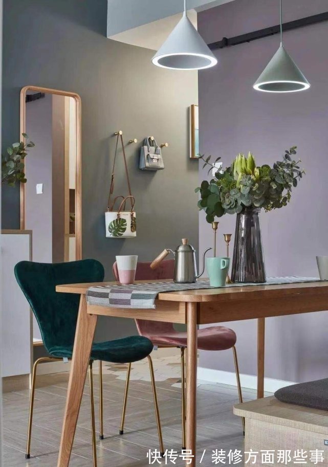 青砖|85平现代风二居室,背景墙采用青砖的形式,整个空间更加清新